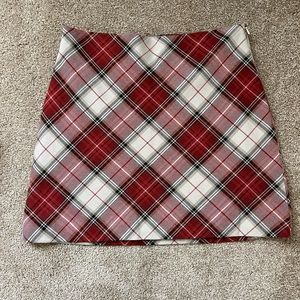 H&M Plaid Miniskirt. Size 10.